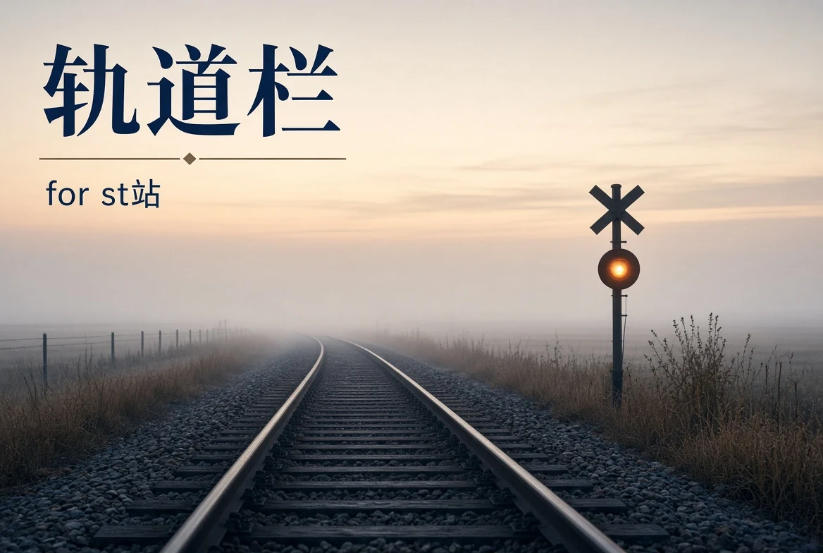 轨道栏公开形象与拍摄观察